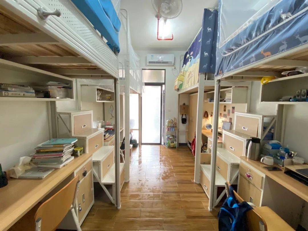 广应科新校区宿舍环境曝光空调洗衣机都给你配好了