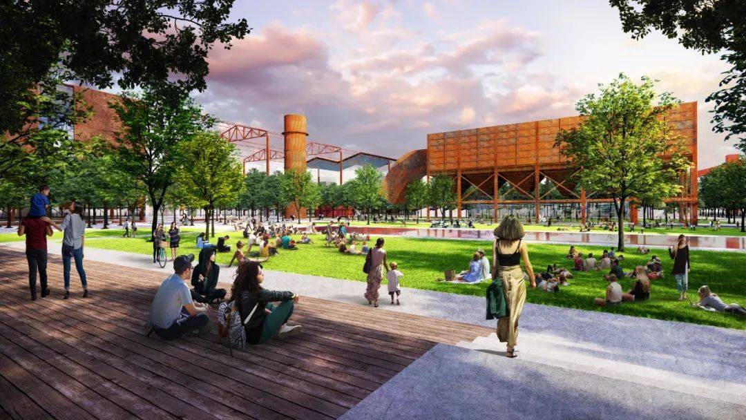 sasaki荣获中央钢铁公园及周边区域景观设计国际方案征集第一名