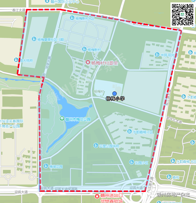 2021年赣州经开区中小学学区划分图出炉!你家孩子在哪个学校?