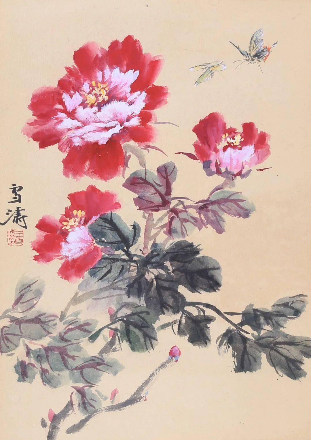 10大名家 画牡丹,姹紫嫣红,花开富贵!