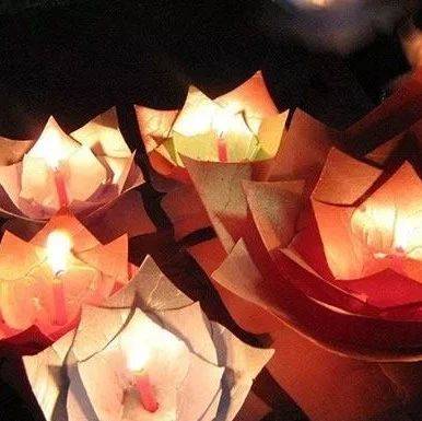 中元节的十二个传统文化!_斗灯