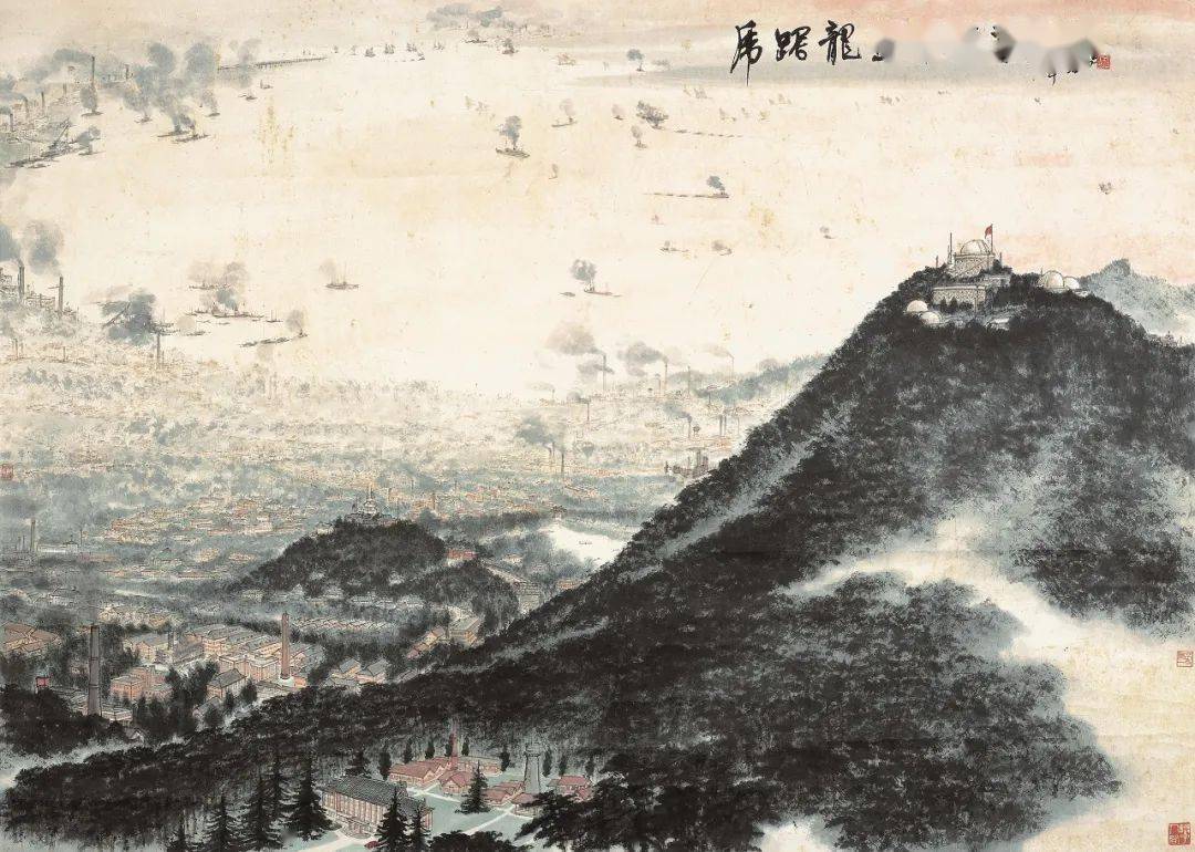 线上观展丨金陵风景好：江苏省美术馆藏作品主题展_中国画