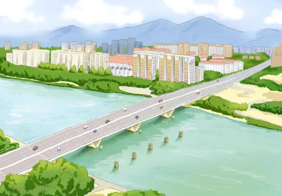 复兴大桥:有故事有生活有人间烟火丨小城记_金东