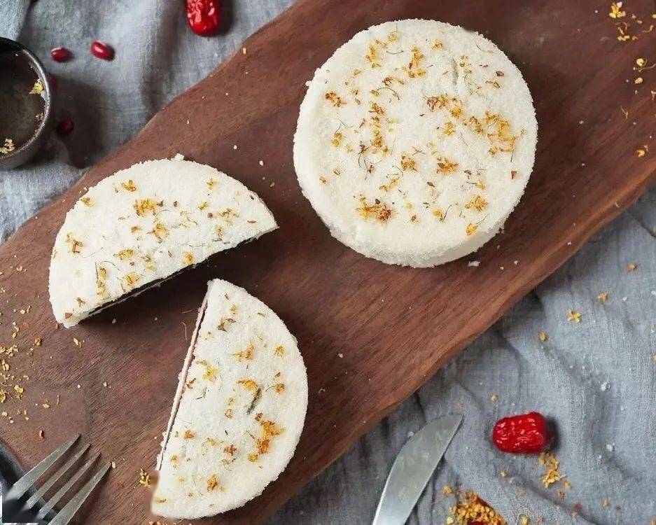 松松软软的中式糕点の桂花松糕