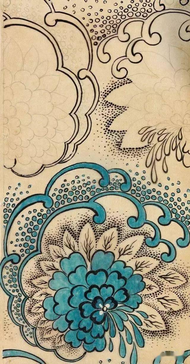 陈之佛设计的染织图案,见过吗?_工艺美术