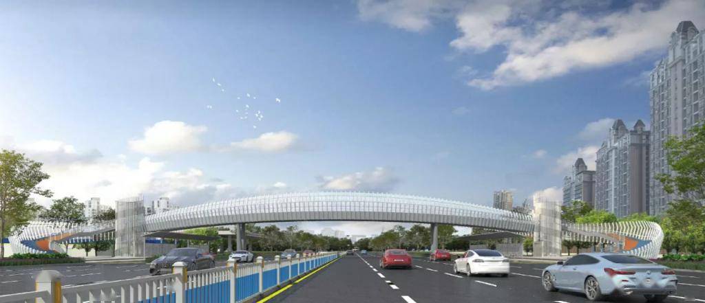 南昌南斯友好路拟建一座人行天桥 你喜欢哪个方案?