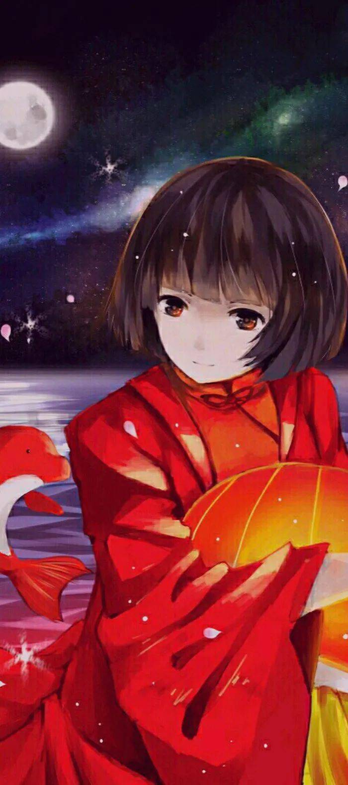 《大鱼海棠》手机壁纸:红尘多可笑,痴情最无聊