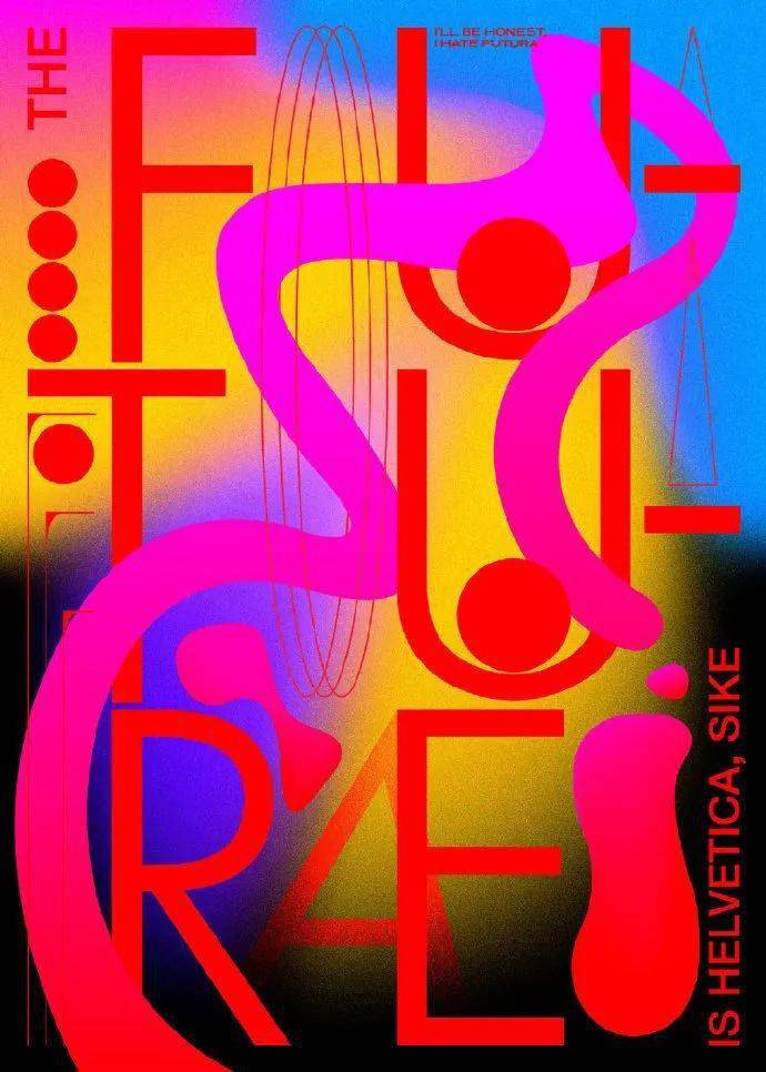 视觉10组肌理海报欣赏