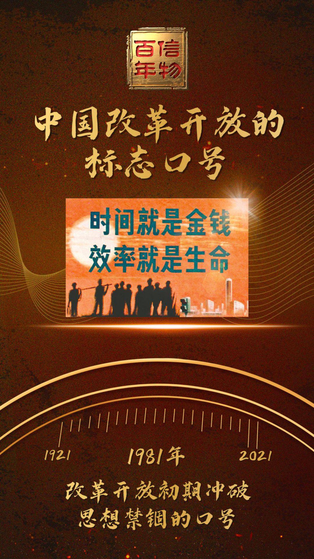 时间就是金钱效率就是生命信物百年为你讲述经典口号背后的故事