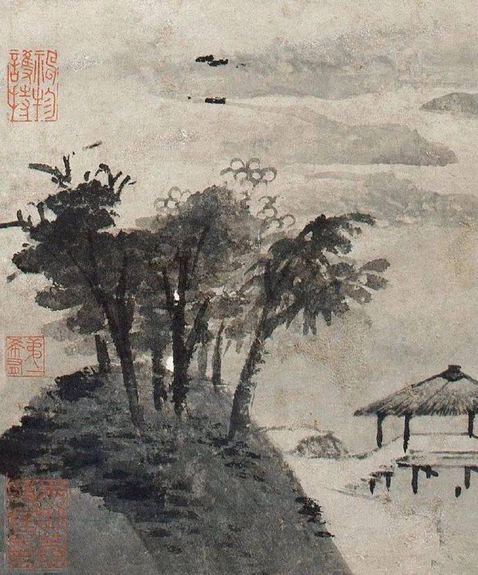 云山得意米友仁山水精赏