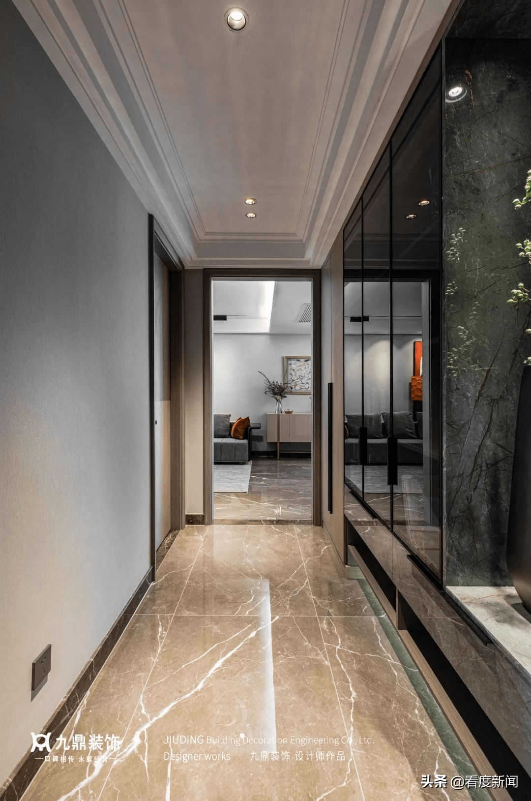 木材|125㎡轻奢三居，化繁为简，向美而生