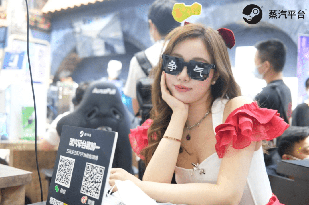 chinajoy蒸汽平台展区精彩瞬间新潮vr惹人眼