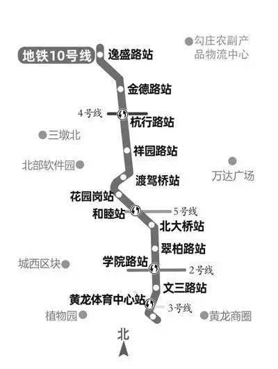 杭州地铁3号线 延长图片