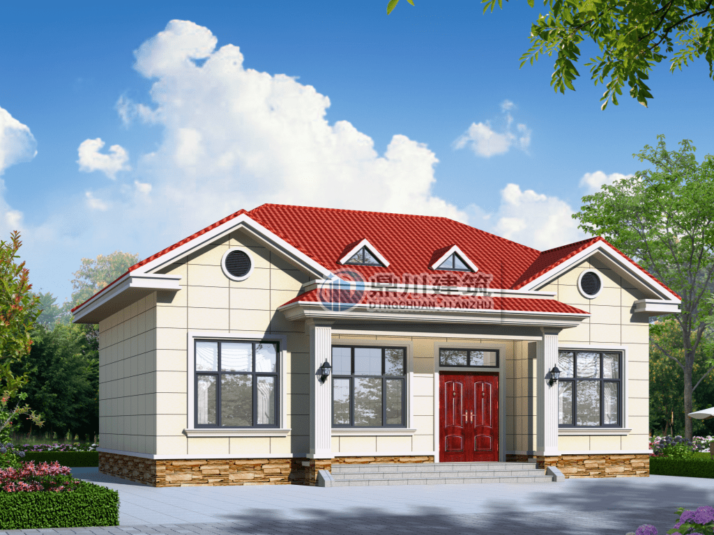 想回村建养老房,这5款一层农村平房,父母看了肯定喜欢