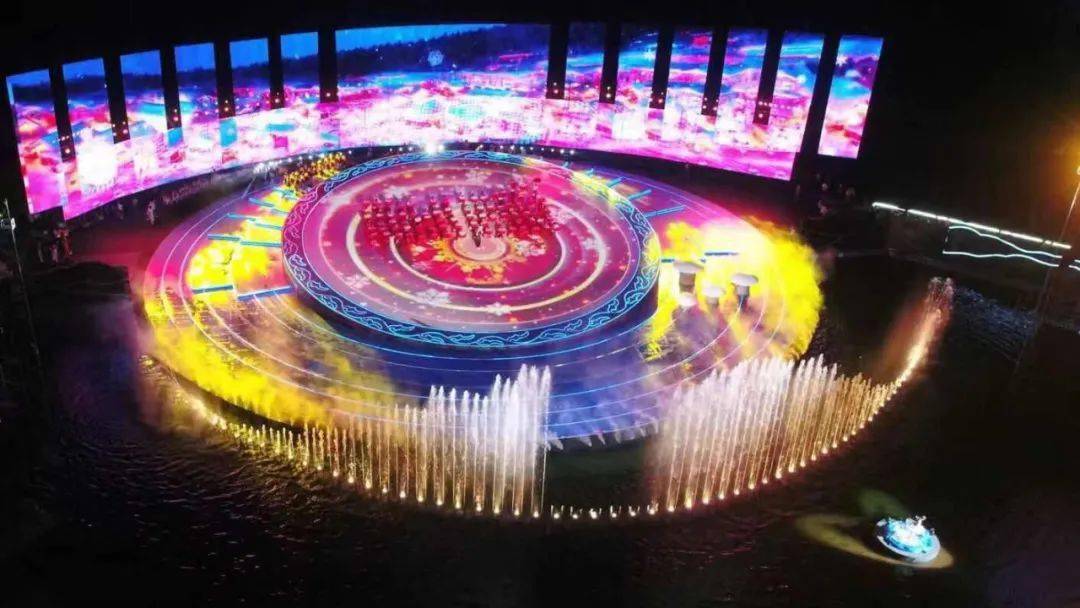 镜泊湖|依水而建，湖中舞台效果曝光！第四届黑龙江省旅发大会，我们9月1日见！