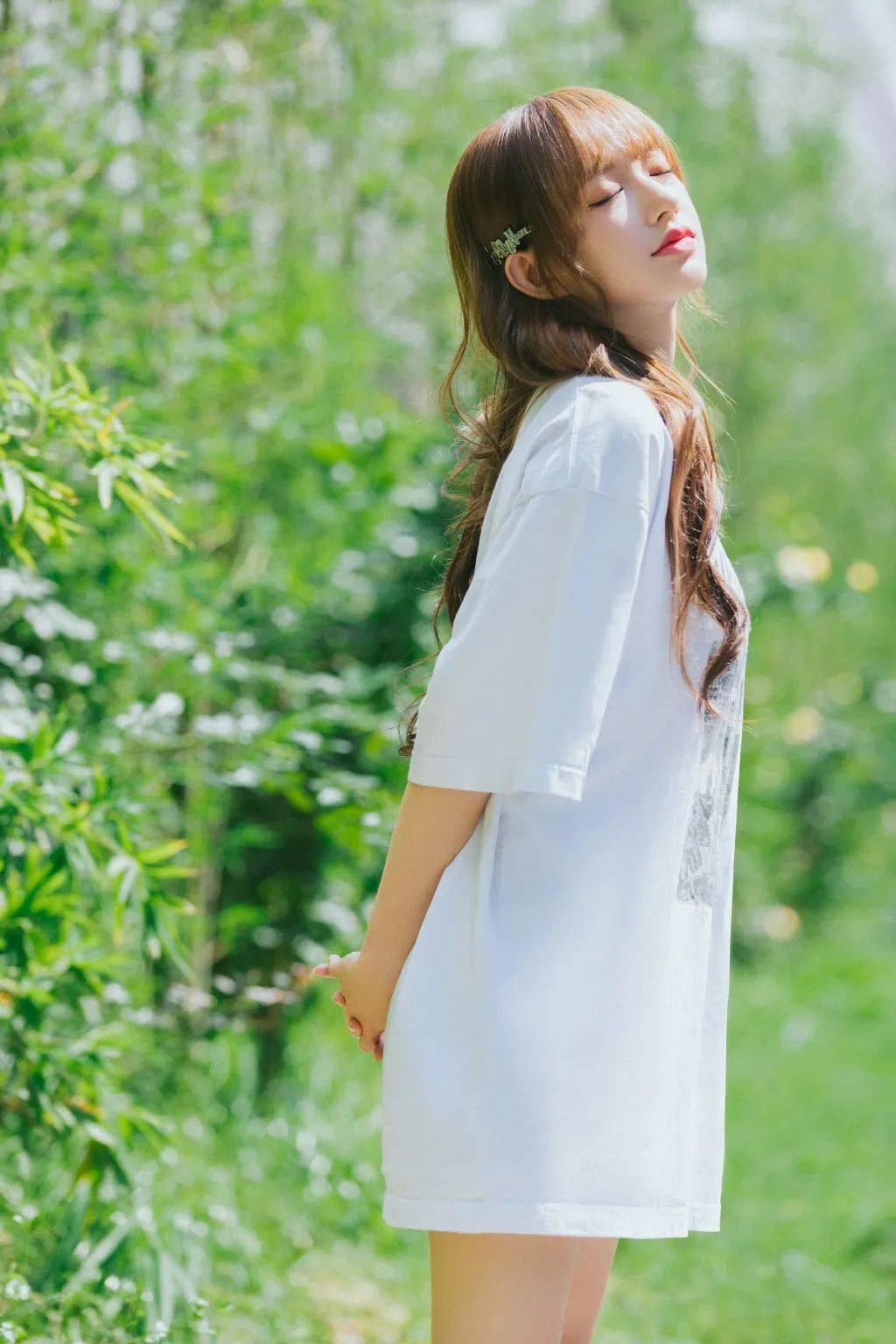 抓住夏天的尾巴 再去拍一组清新风格的写真吧