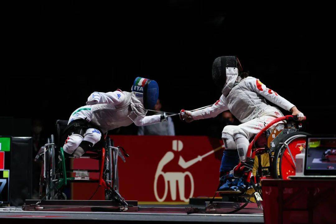 图:iwas2020 东京残奥会轮椅击剑比赛男,女花剑团体赛奖牌榜2021 08