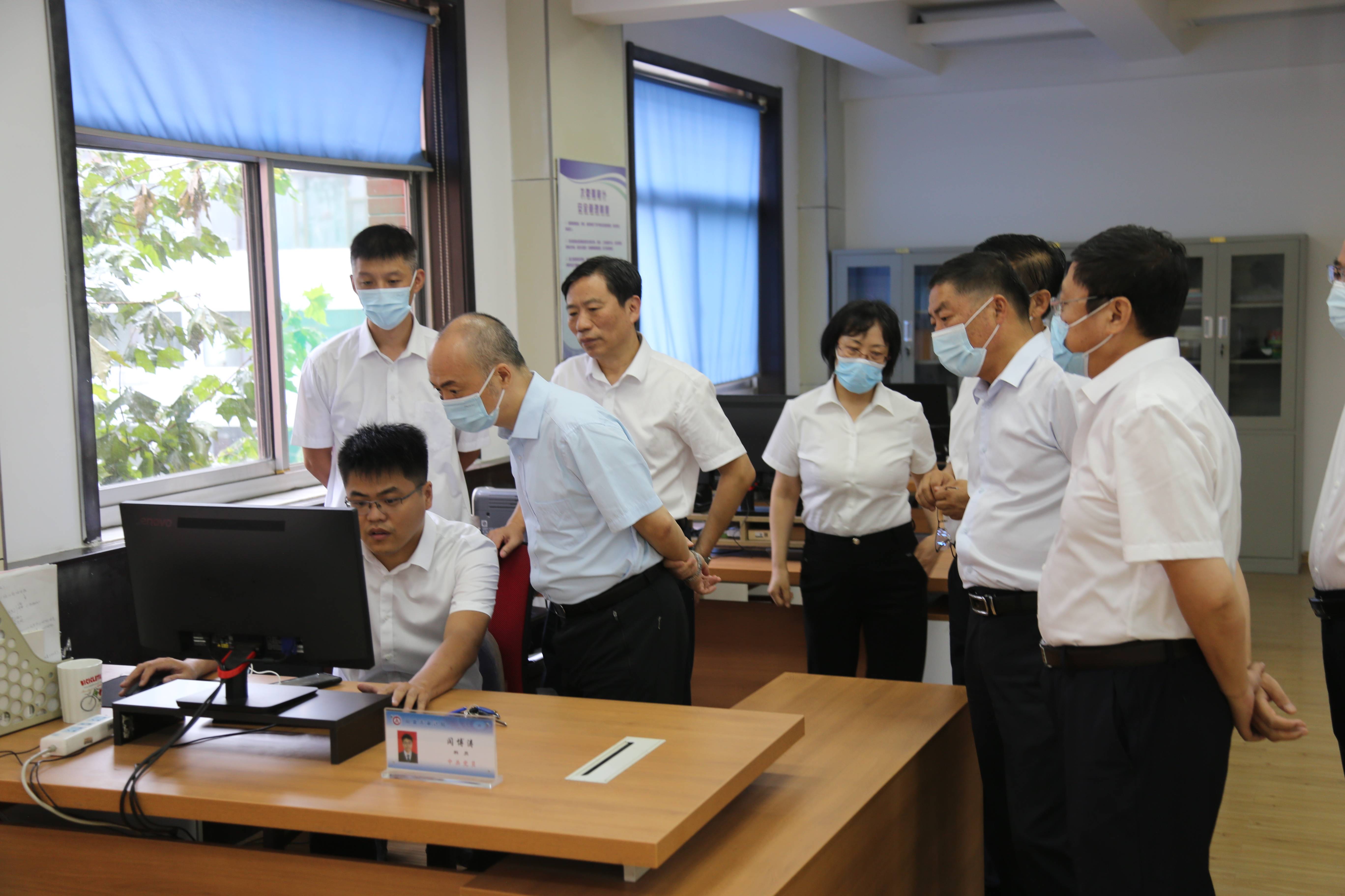 省委审计委员会办公室主任厅党组书记厅长陈磊到阳泉市调研指导工作