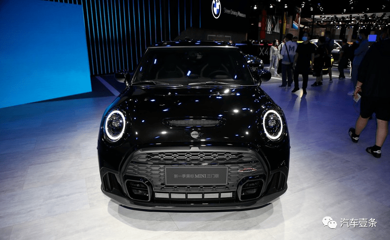 2021成都车展mini三门黑标车型亮相