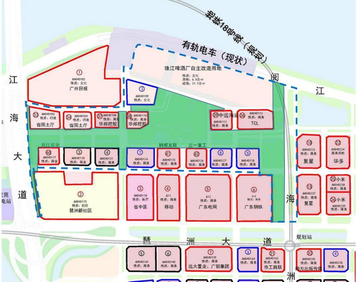 琶洲西区摩天大楼间将建cbd公园