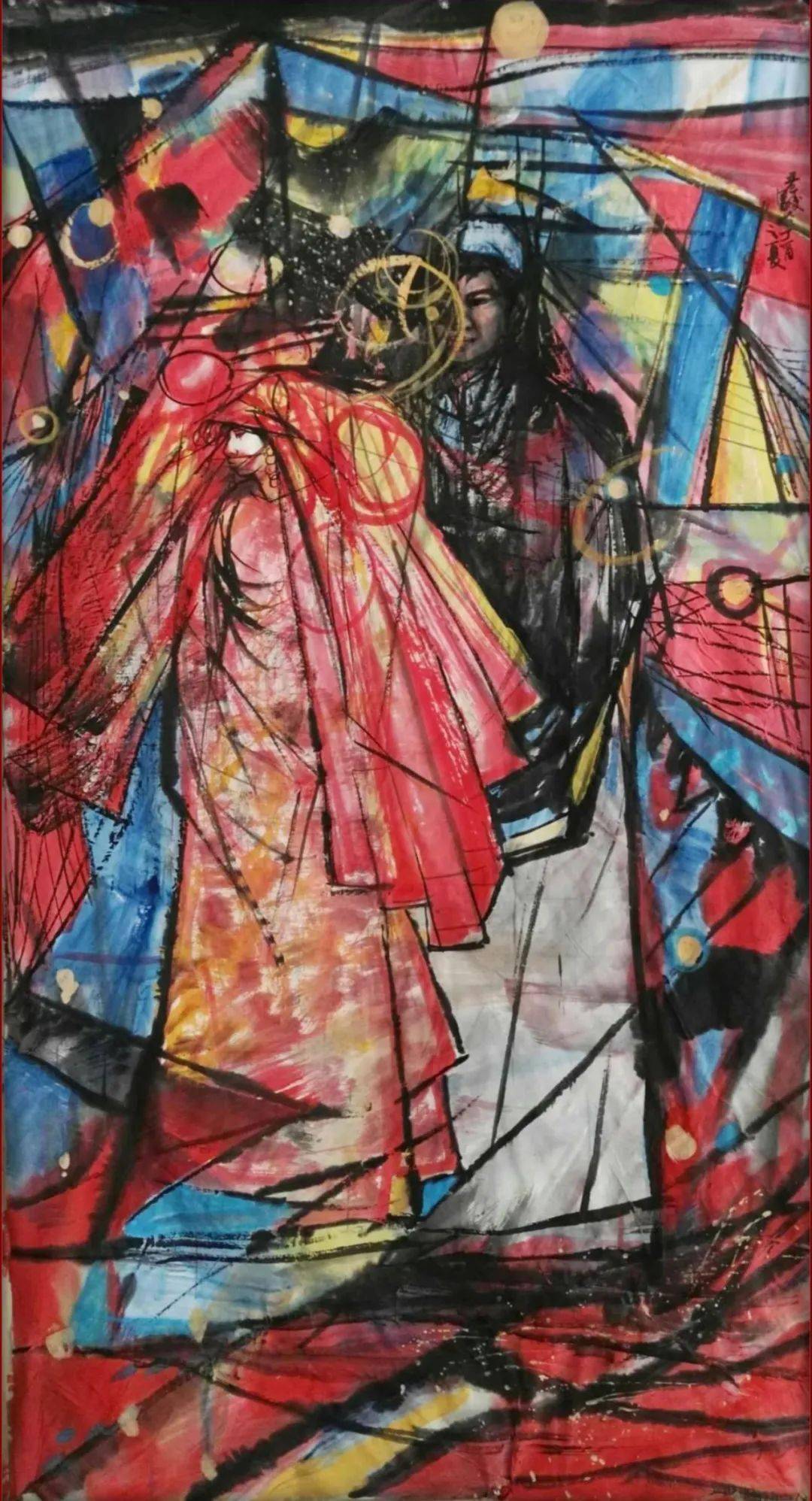 恣意妄为——石人国画作品