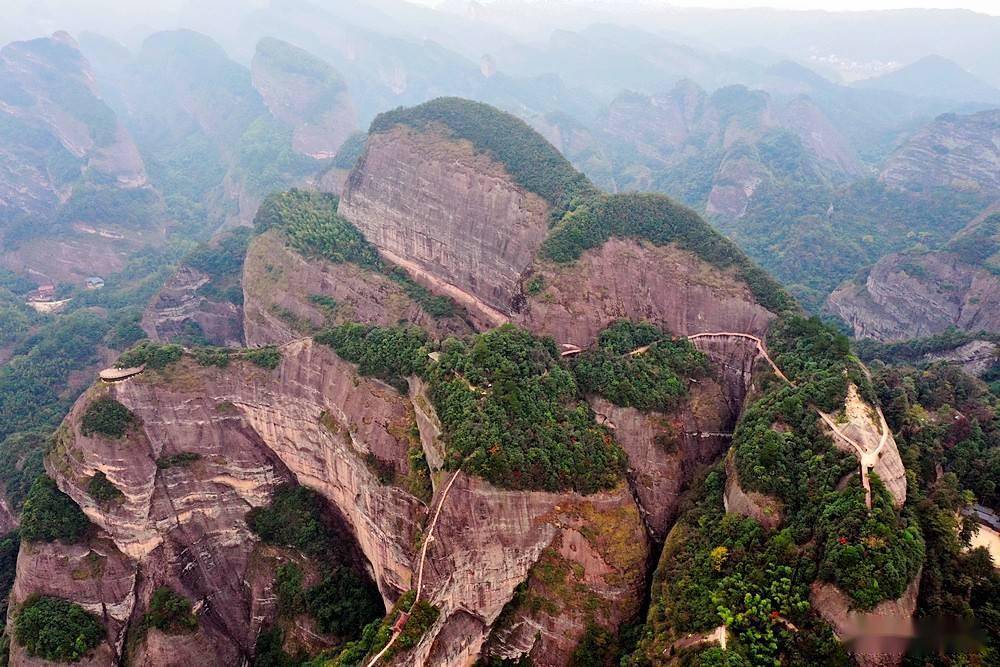 湖南崀山八角寨风光