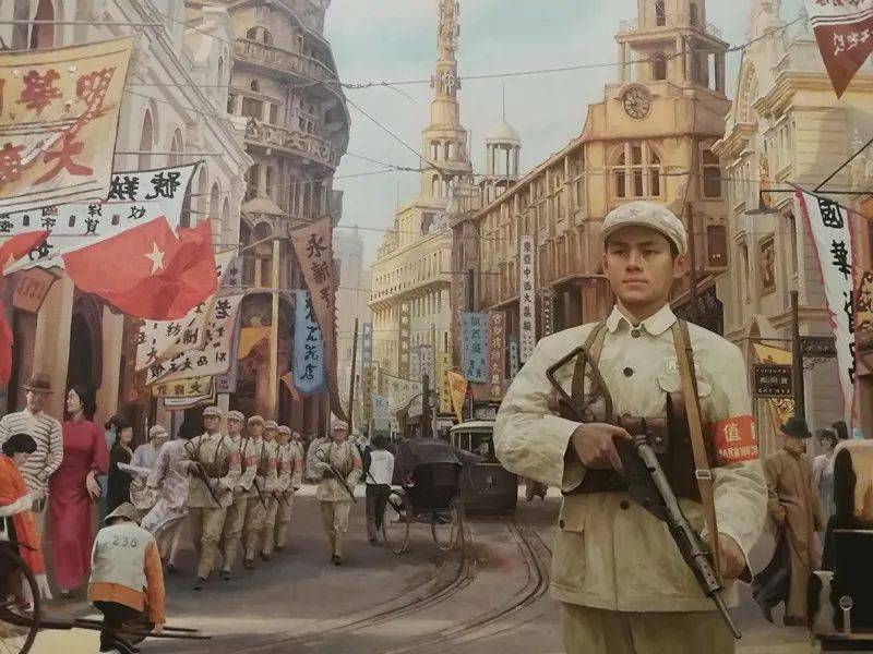 党史学习南京路上好八连