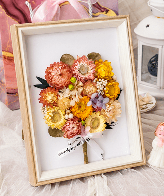 美好记忆永不凋谢教师节永生花diy贺卡活动来啦