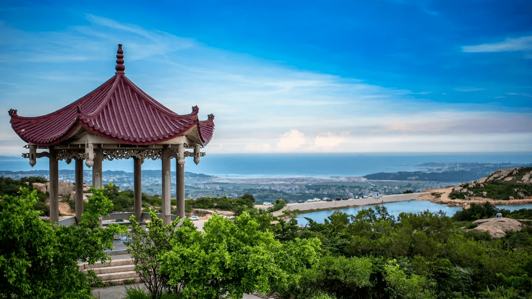 埭头天云洞全景图片