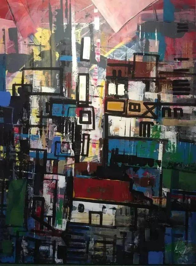 黄贯中从小就爱画画, 12 岁时拜了香港艺术家陈绍绵为师.