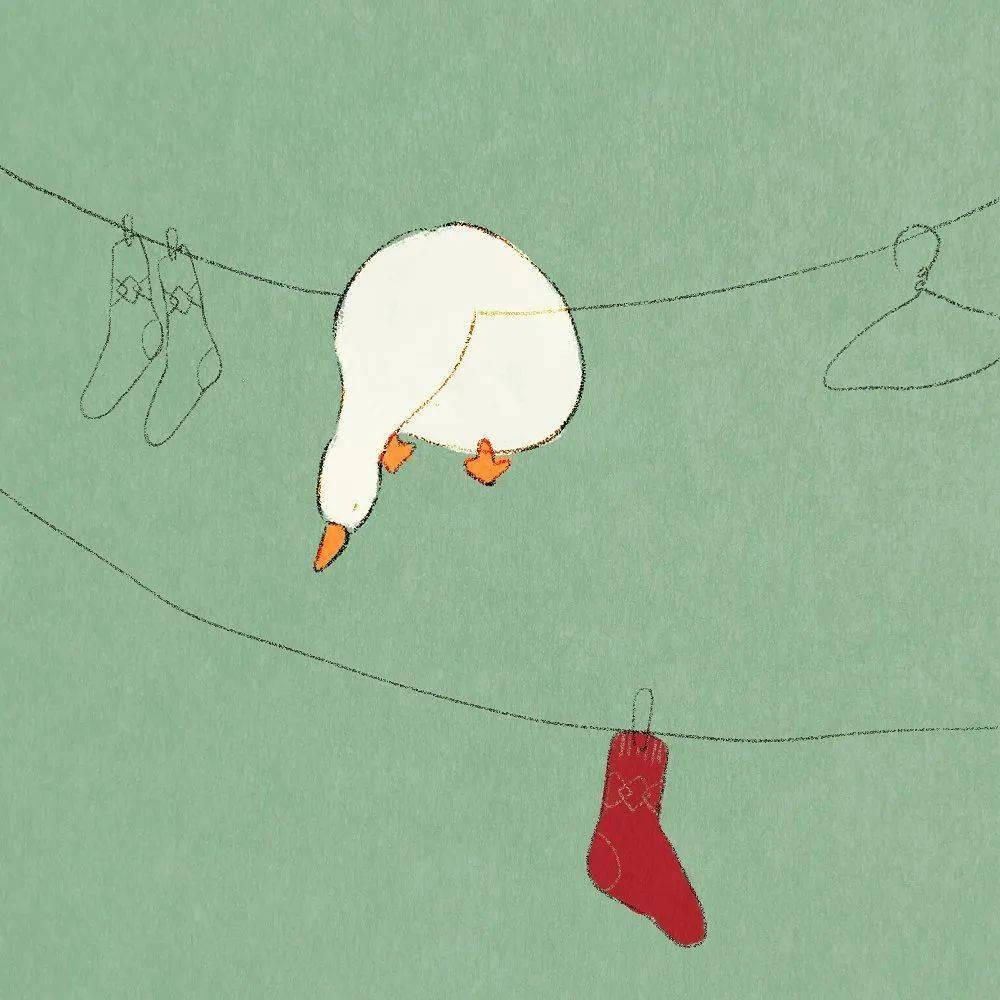 懒懒几笔画插画