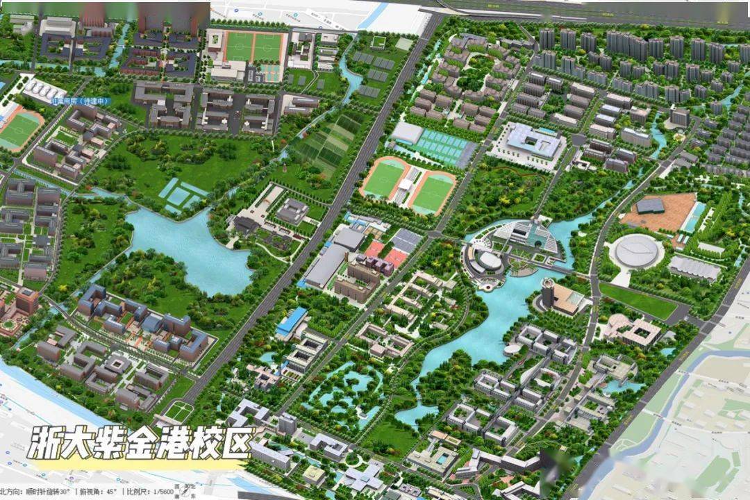 浙江大学平面图高清图片