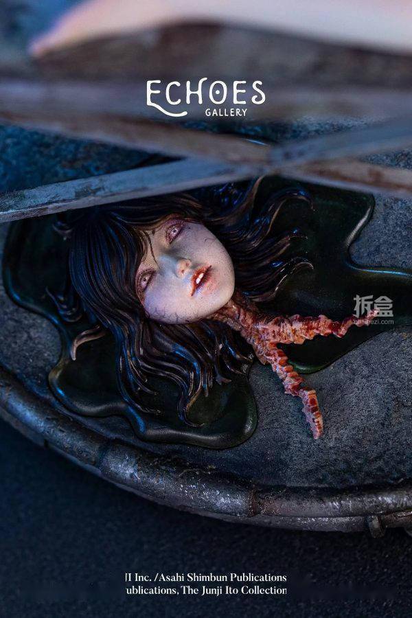 echoesgallery伊藤润二富江医院地下室雕像