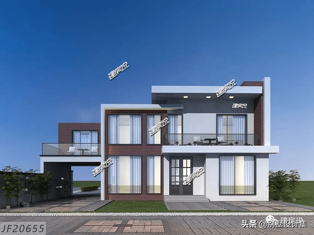 两层现代风别墅造型时尚前卫生活的舒适度瞬间提升n个次方