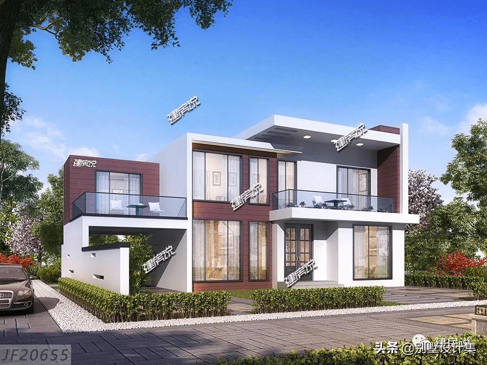 两层现代风别墅造型时尚前卫生活的舒适度瞬间提升n个次方