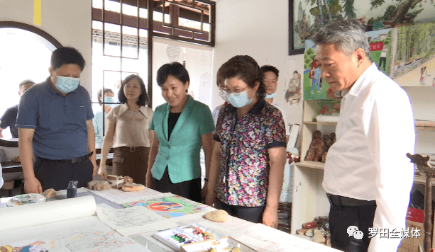 湖北省红十字会常务副会长涂明珍到罗田县调研红十字会工作