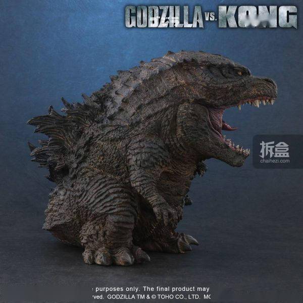 产品|X-PLUS DF GODZILLA 2021 哥斯拉 Q版人偶手办摆件