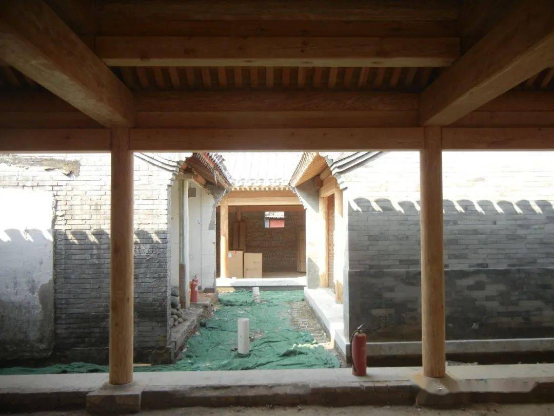 营造四合院施工现场100例049和平门边民宅院落