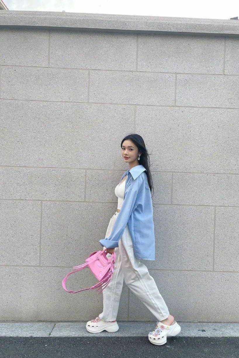 网络|早秋穿搭王者单品，我投衬衫一票