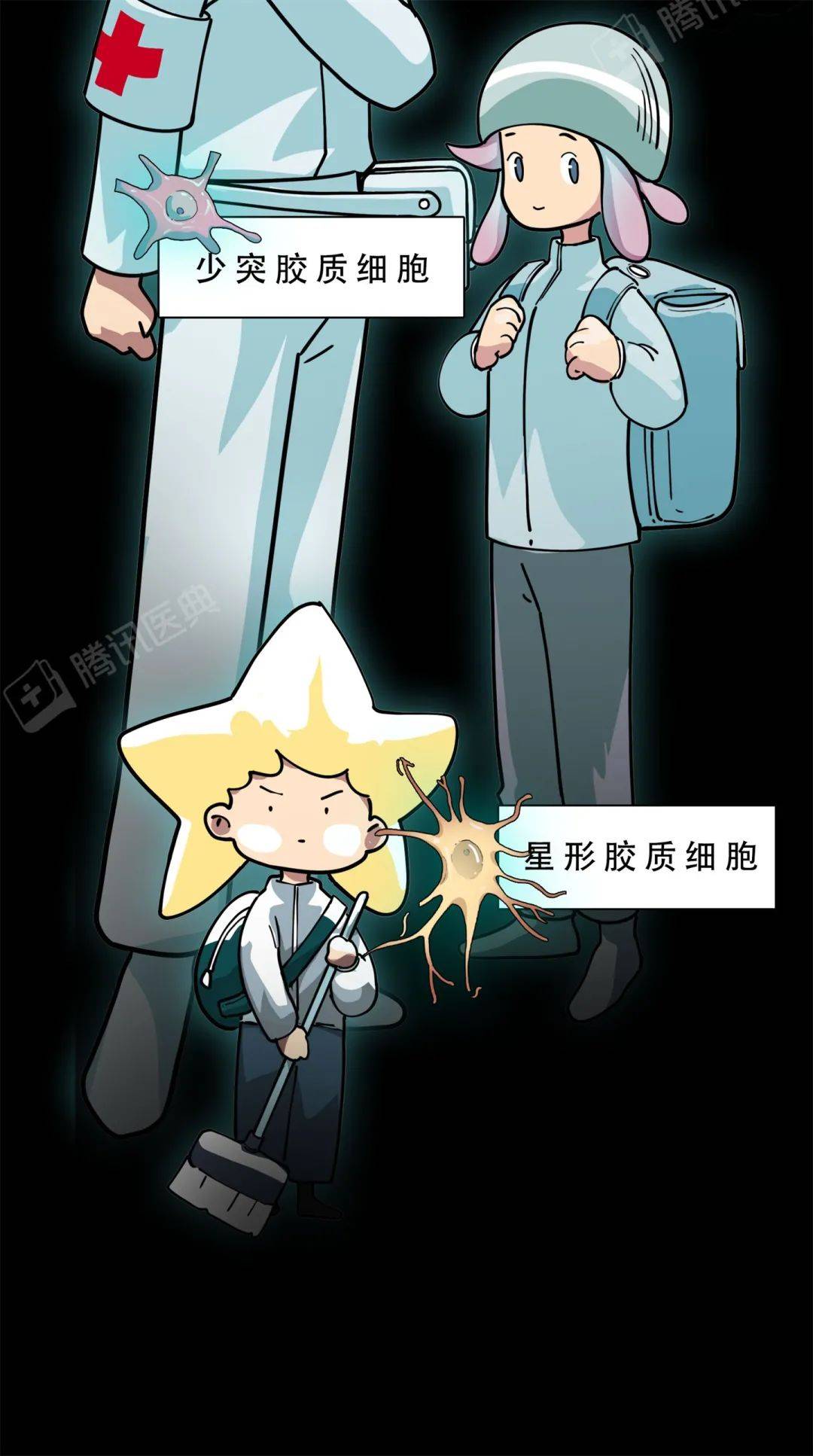 醫典|大腦里被稱作“膠水”的細胞，關鍵時刻會“豁出命”救你
