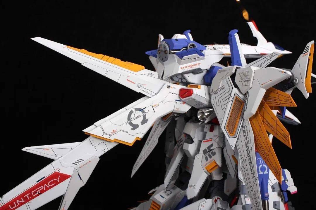 将fg rg-78-2 做成高达相框megasize独角兽高达二次元漫画涂装制作