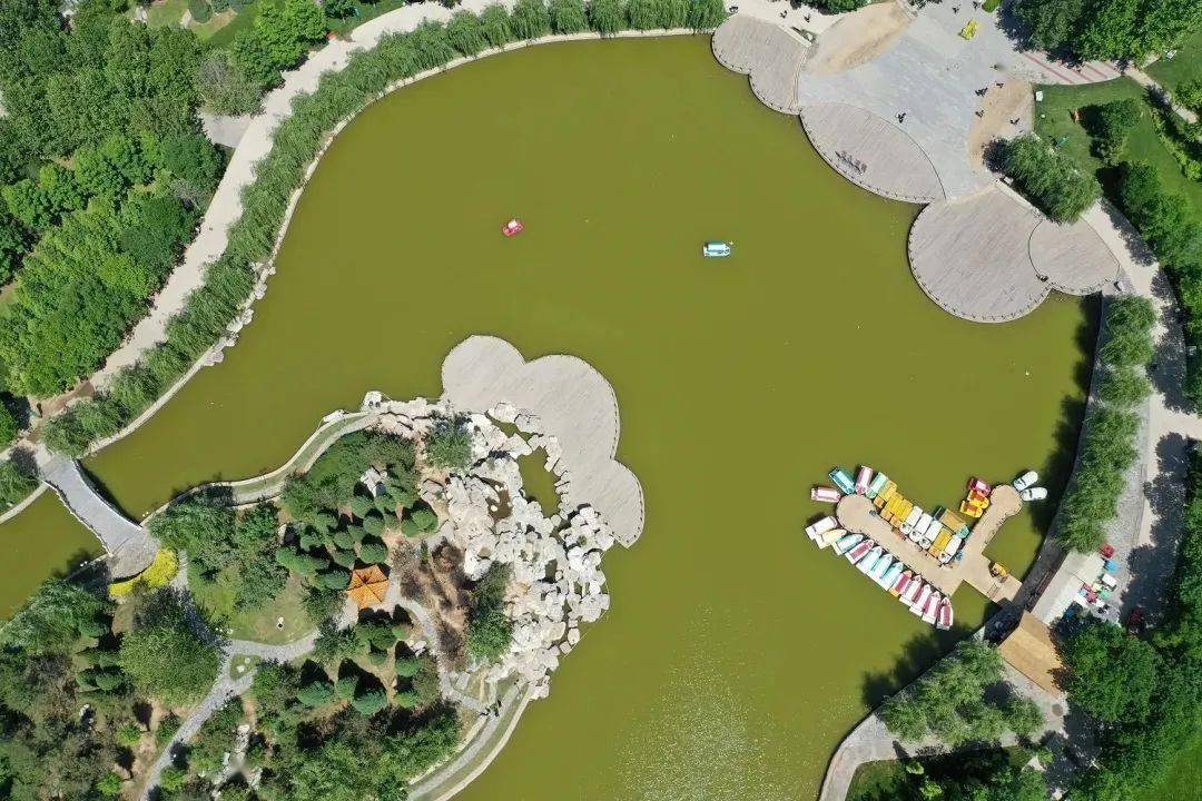 临空强县大美永清之人民公园四季新