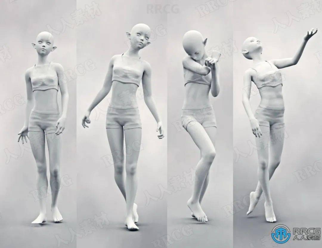 需要使用软件:daz studio或者poser.introduction简 介www.rrcg.