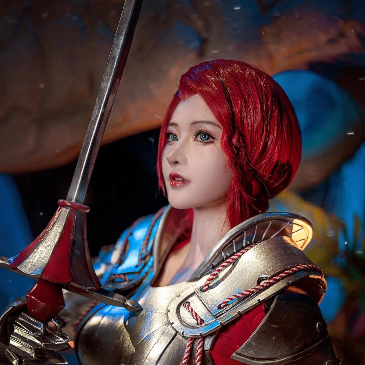 Cosplay特辑丨《黑色沙漠》女武神cos_鬼刀