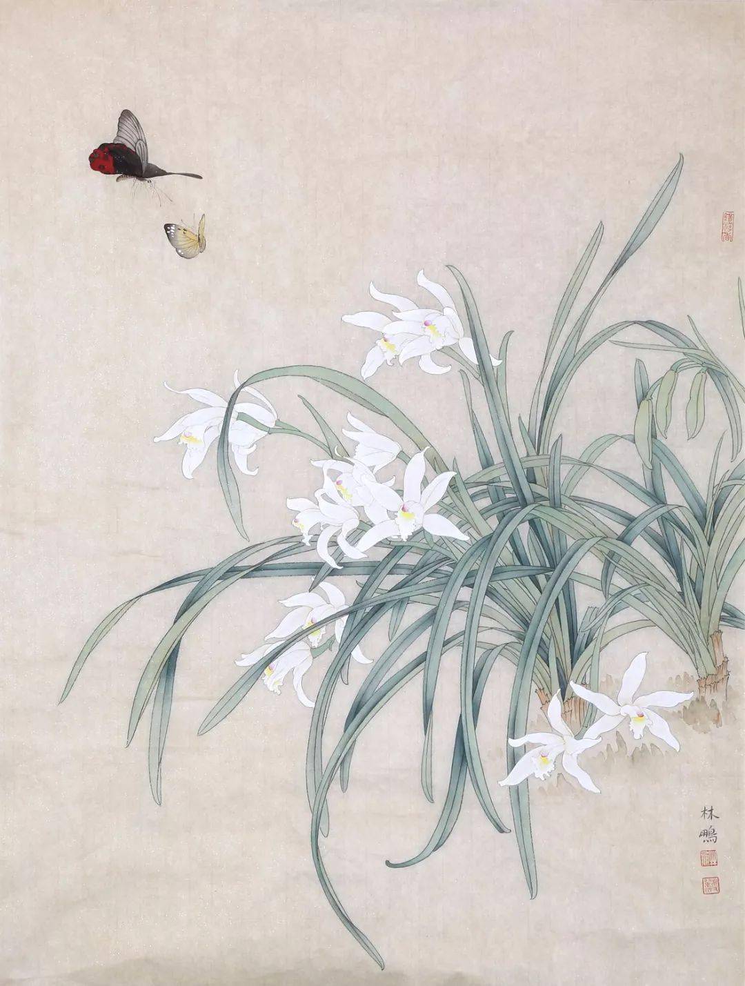 工笔画教程当代中国工笔画作赏心悦目