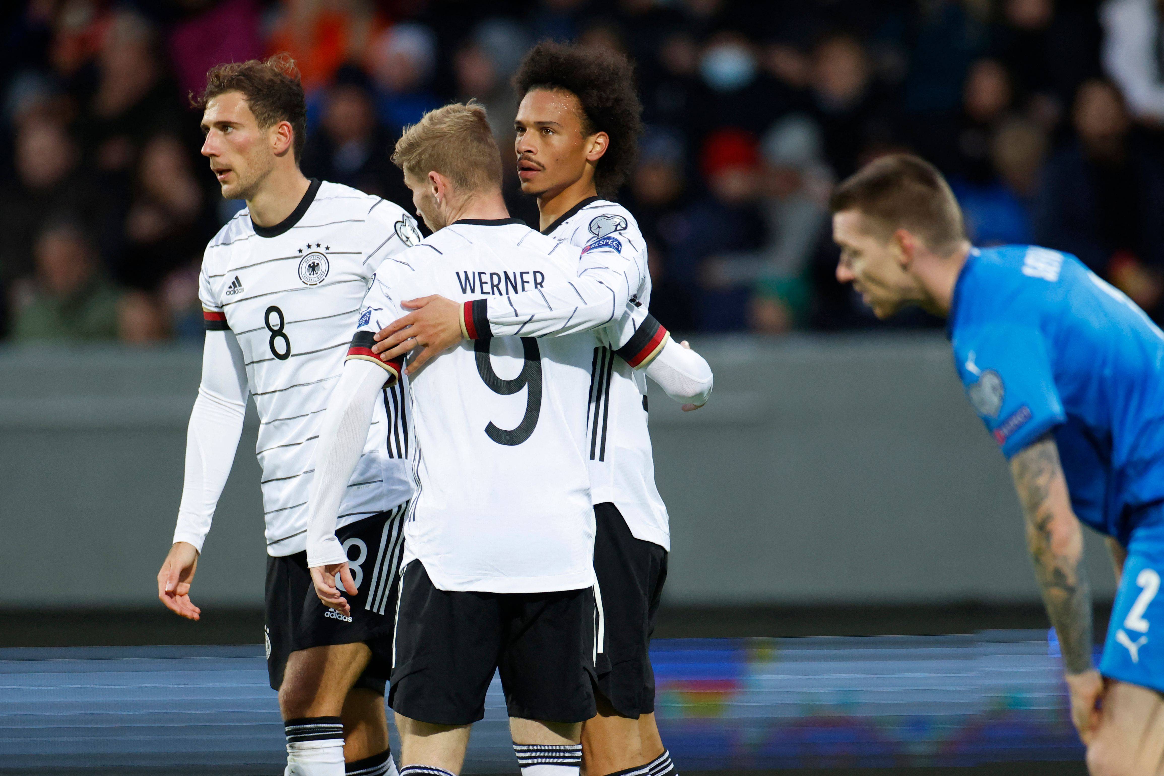 足球世预赛德国胜冰岛