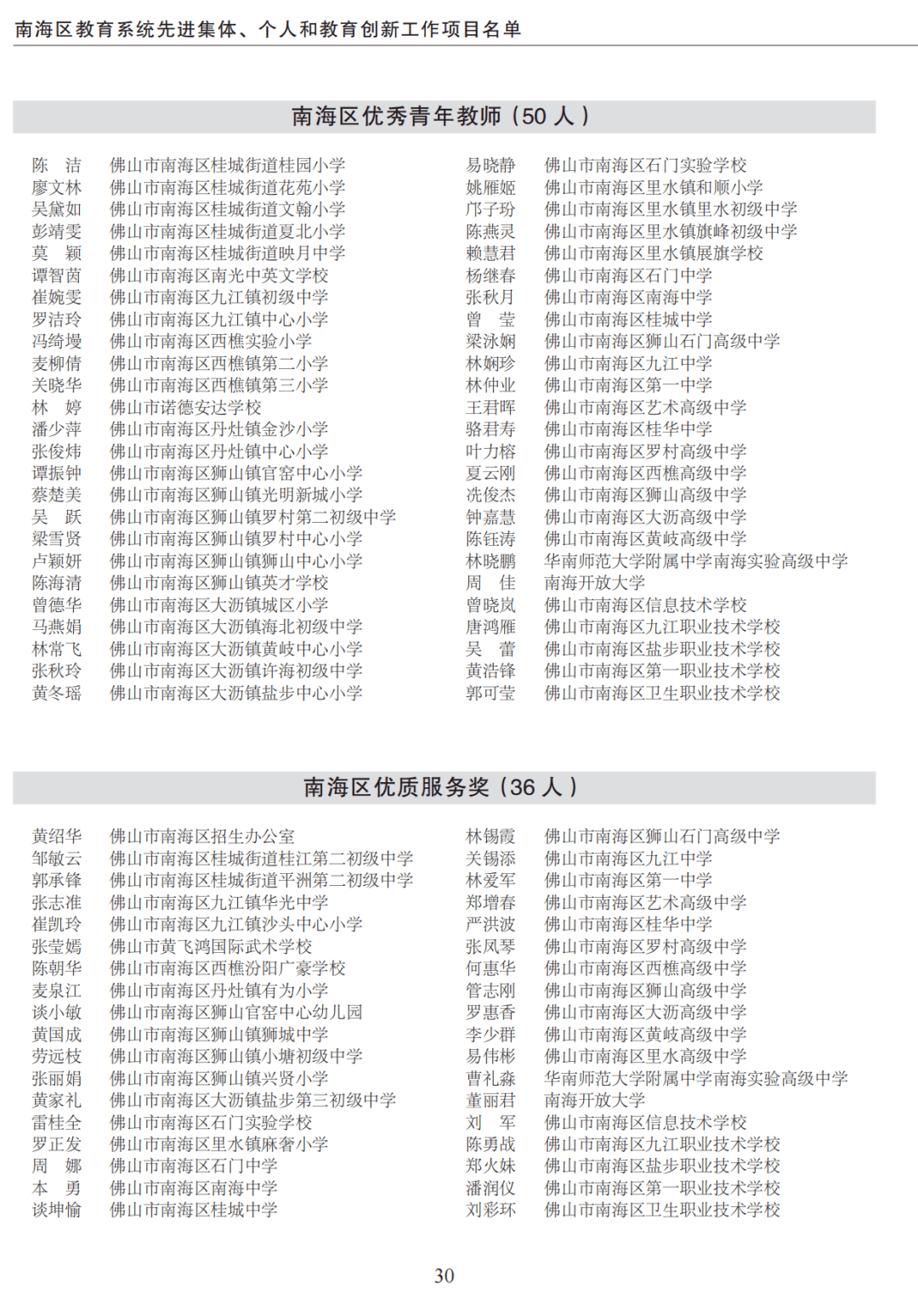 教育|节日快乐，谢谢您！今天南海这些老师和单位获表彰啦→有你的老师吗？