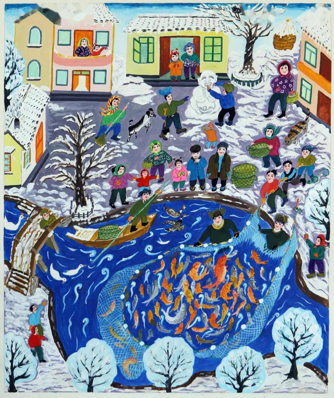 秀水田园美丽乡村二十四节气主题农民画比赛获奖作品正式公布