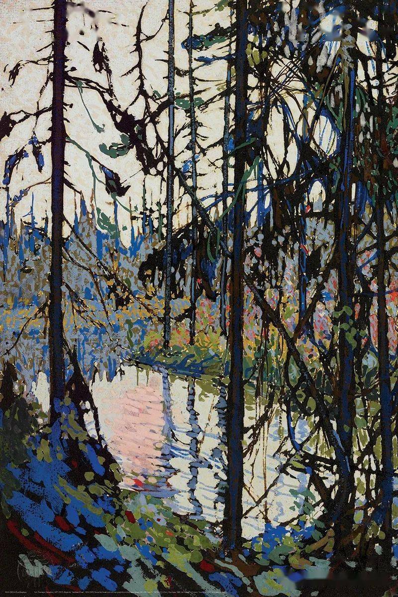 油画欣赏——tom·thomson