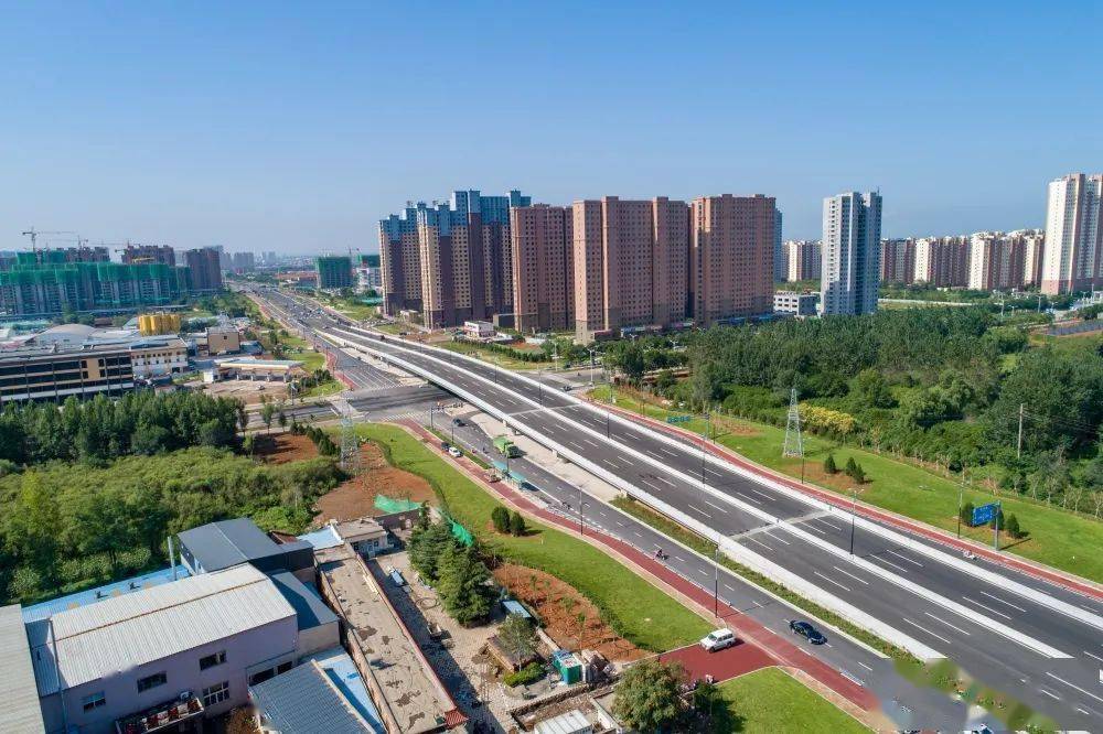 通了通了今早8点长北干线恢复通车